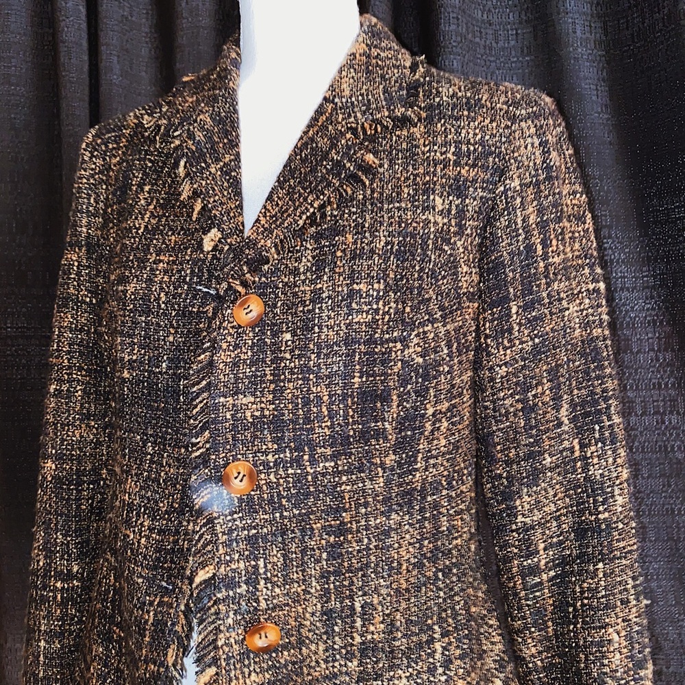 Briggs Petite Women’s Multicolored Blazer